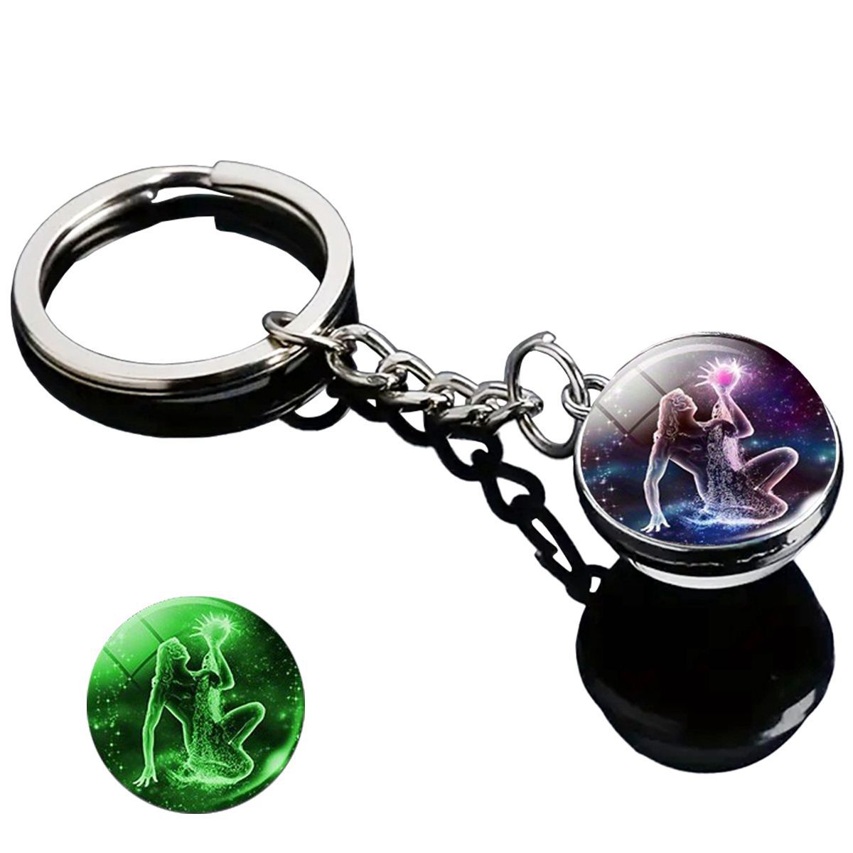 Zodiac Sign Constellation Necklace | Personalized Star Sign Memorial Keepsake for BFF/Gift