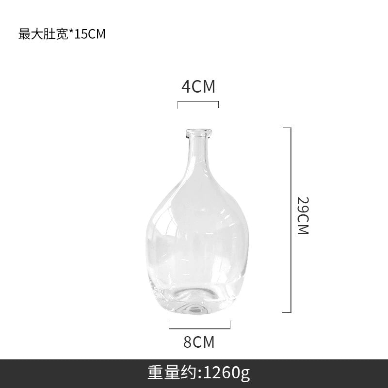 Wabi - Sabi Glass Vase, Multi - Use