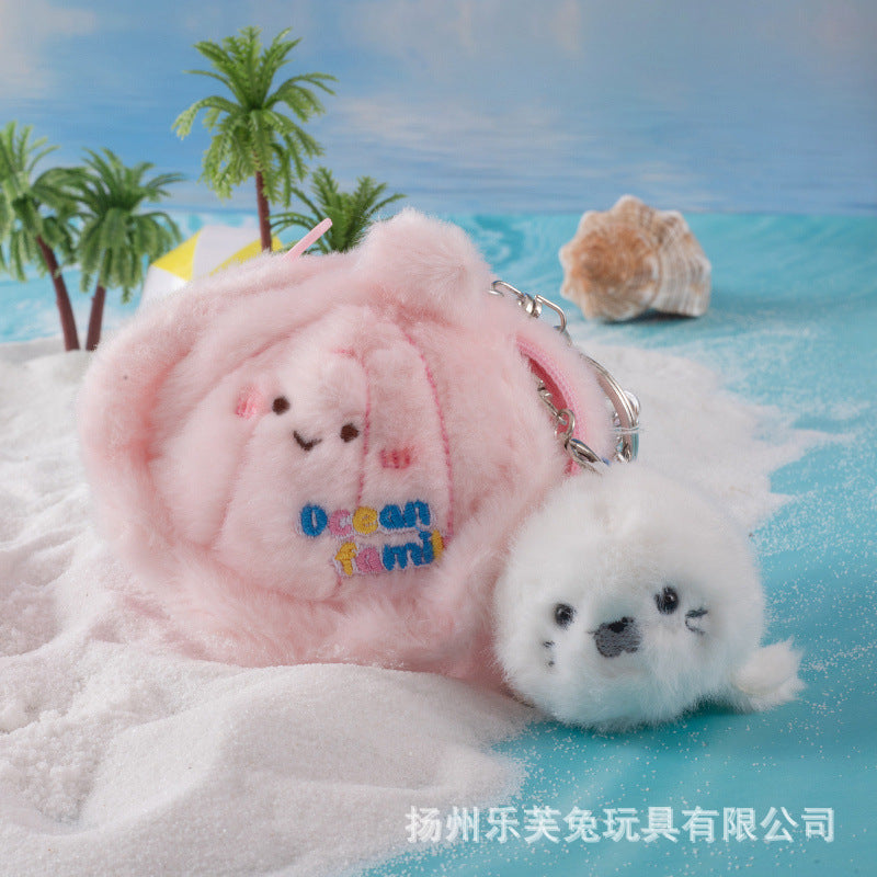 Ocean Animal Plush Toys and Bag Charms, 10–30 cm Whales, Seals, Dolphins, Turtles and Sea Friends