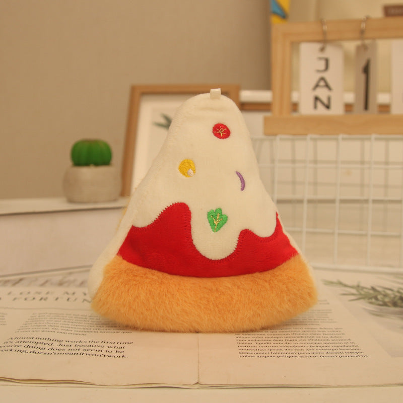Mini Food Plush Bag Charm, 10 cm Cute Dessert and Snack Keychain for Backpacks, Handbags and Playful Gifts