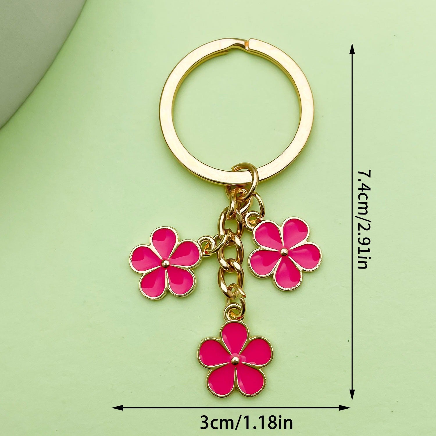 Handmade Enamel Flower Charmt