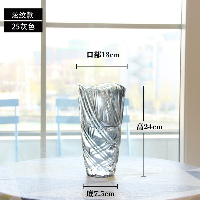 Handmade flower vase with beautiful waist