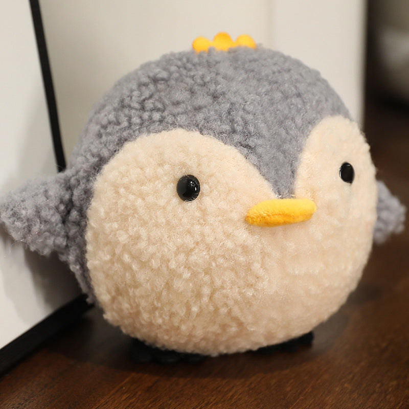 Mini Round Animal Plush Toys and Bag Charms, 10–15 cm Otter, Frog, Penguin, Pufferfish and More for Playful Gifts