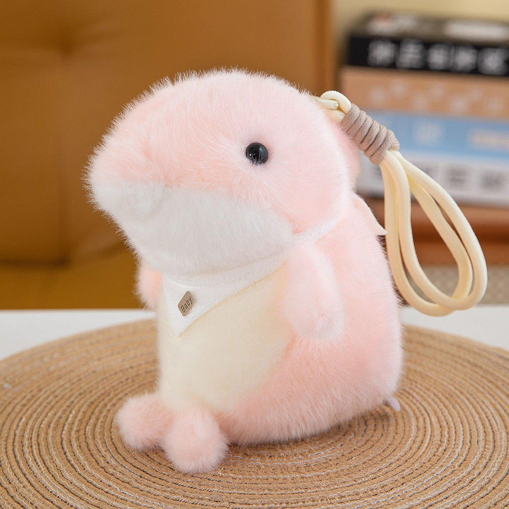 Mini Animal Plush Friends, 16 cm Pocket-Sized Stuffed Toys with Raccoon, Sloth, Cat, Penguin, Dinosaur and Frog Styles for Cozy Desks