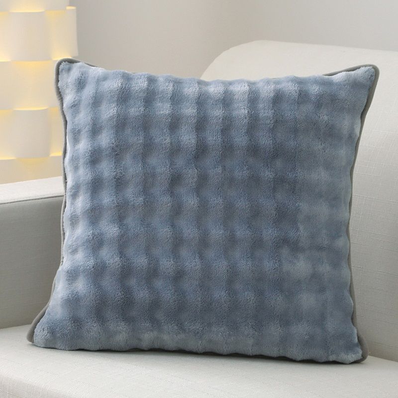 Textured Bubble Plush Pillow Cover in Seven Colors, Soft Decorative Cushion Cover for Cozy Sofas, Bedrooms and Reading Corners