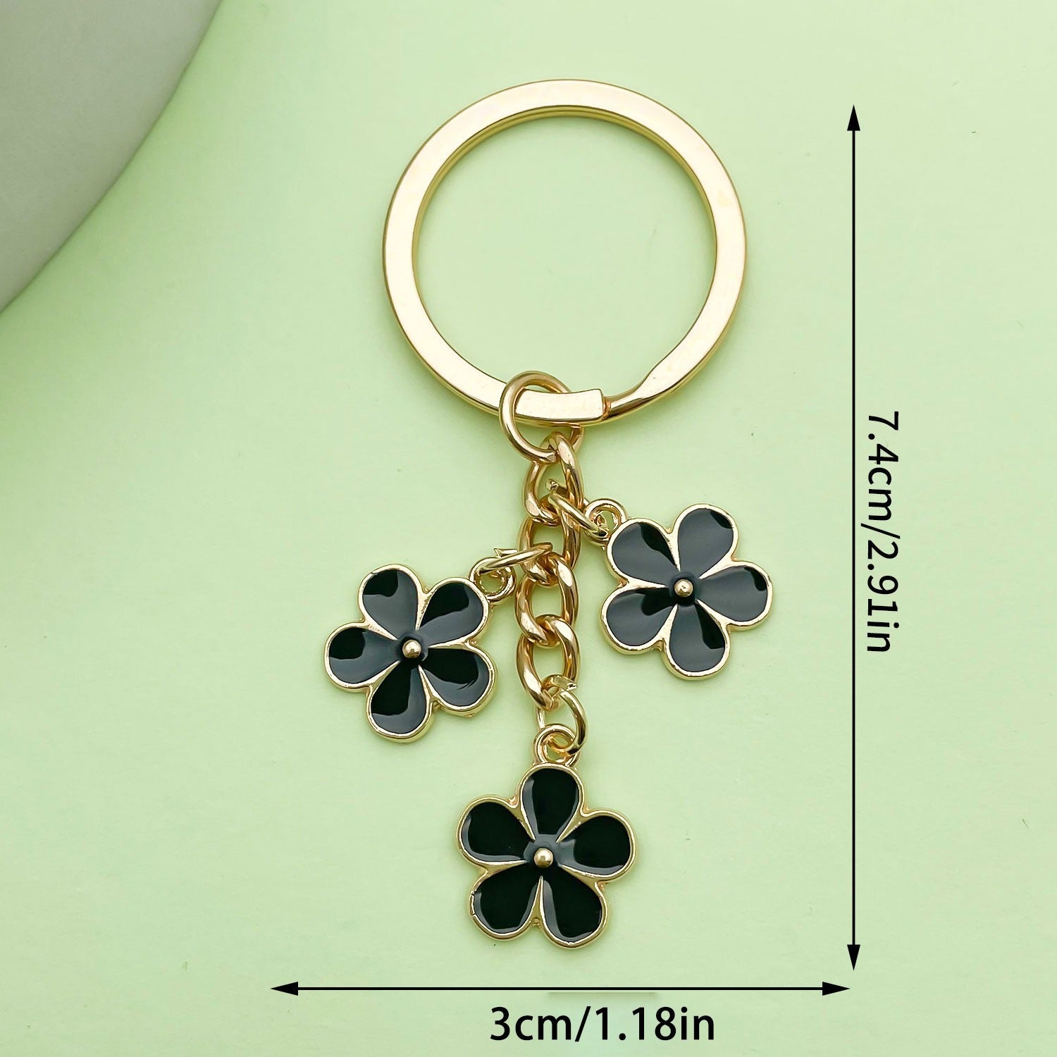 Handmade Enamel Flower Charmt