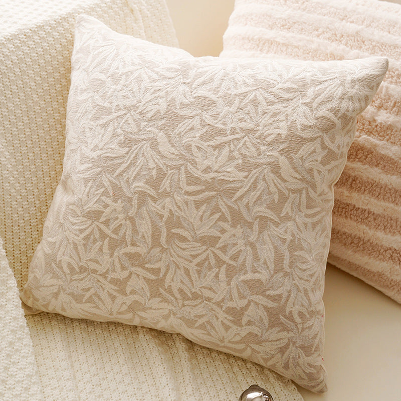Warm Neutral Textured Pillow Covers, Dandelion, Moroccan Floral and Tufted Designs for Cozy Sofas and Bedrooms