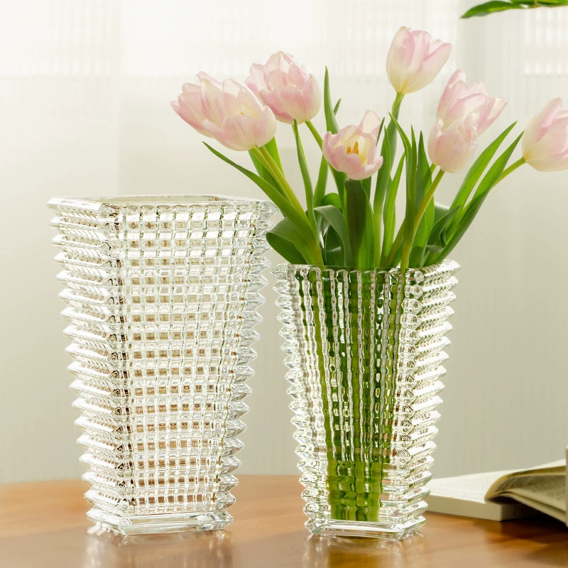 Crystal glass versatile relief