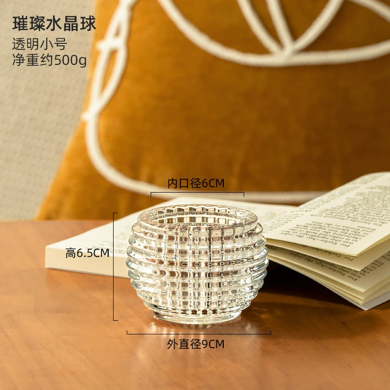 Crystal glass versatile relief