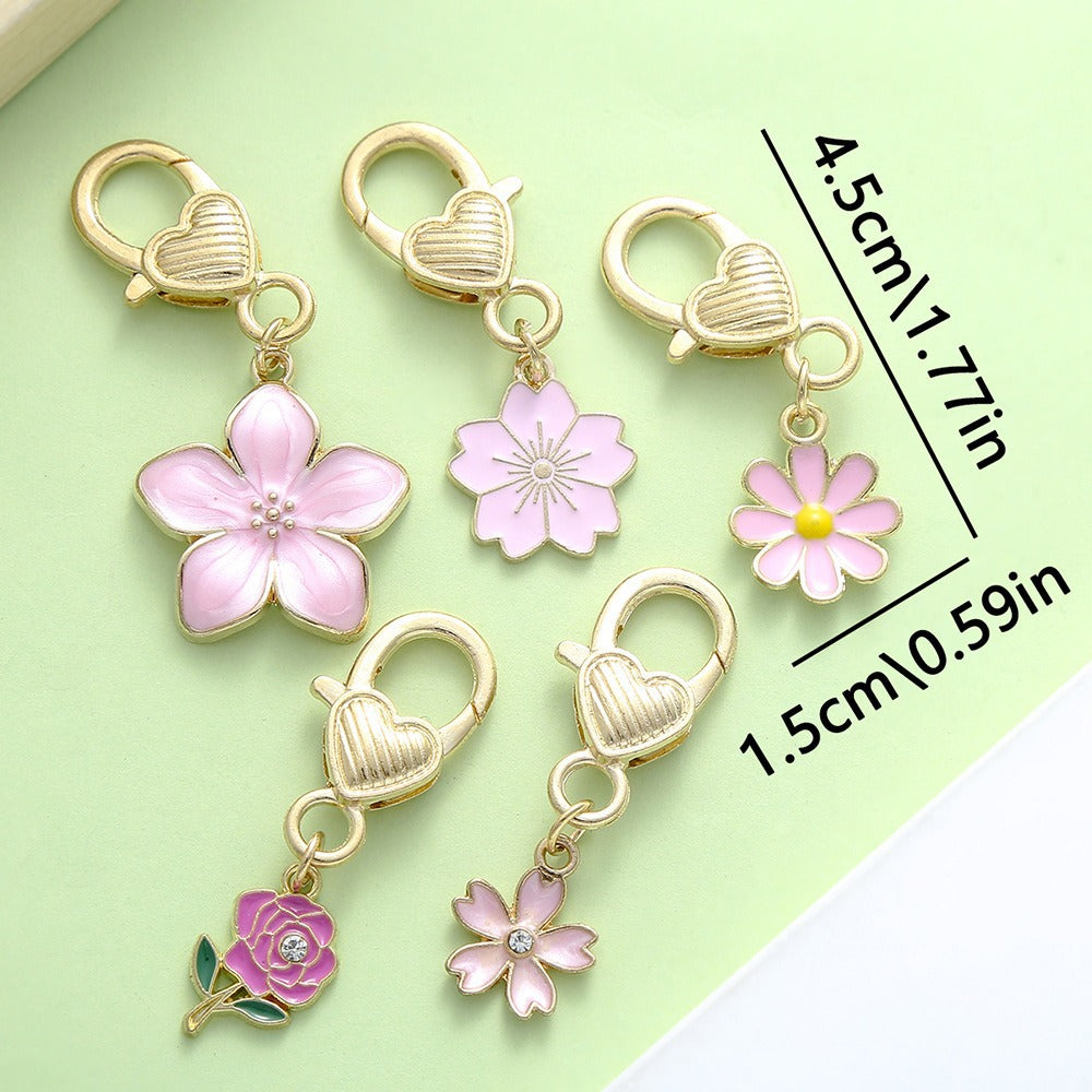 Handmade Enamel Flower Charmt