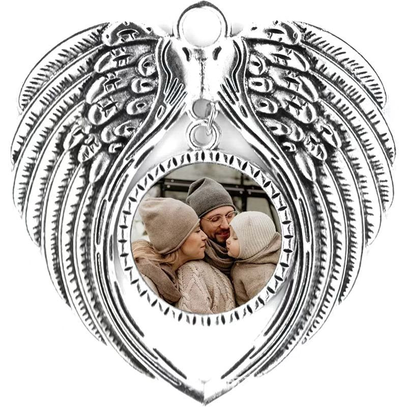 Custom Memorial Photo Jewelry | Personalized Pet/Couple Necklace & Keychain