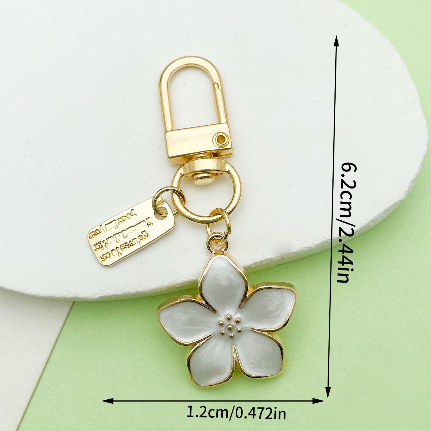Handmade Enamel Flower Charmt