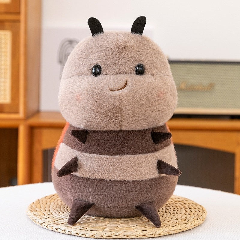 Smiling Bumblebee Plush Toy, Yellow or Taupe Bee in 20, 25 or 30 cm for Cozy Rooms and Thoughtful Gifts