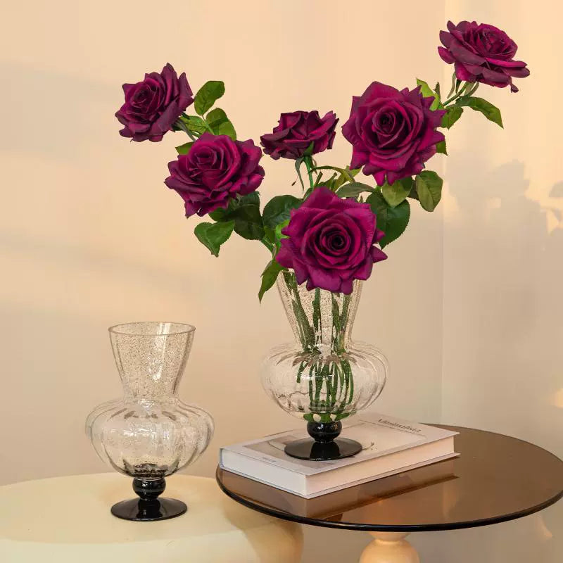 Handblown Gold - Speckled Glass Vases
