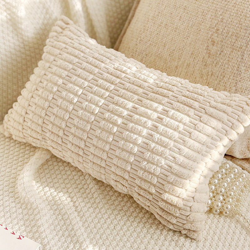 Warm Neutral Decorative Pillow Covers, Leaf, Butterfly and Textured Designs for Cozy Sofas, Bedrooms and Reading Corners