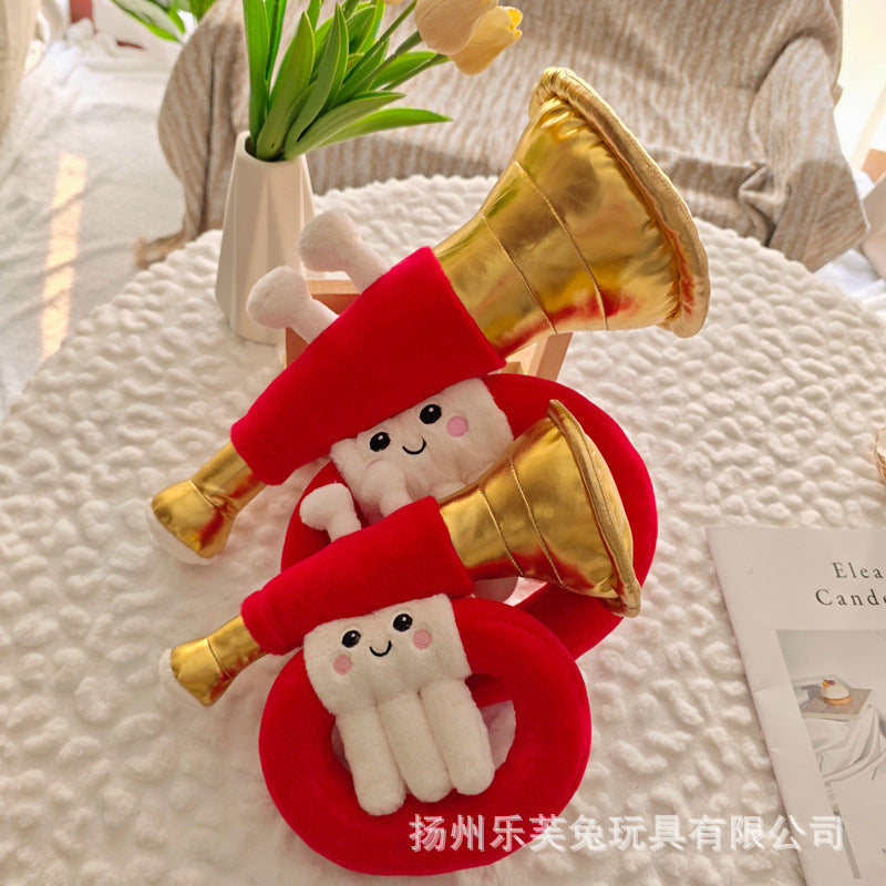 Mini Musical Instrument Plush Toys and Bag Charms, Soft Guitar, Piano, Guzheng and More for Music Lovers, 10–30 cm