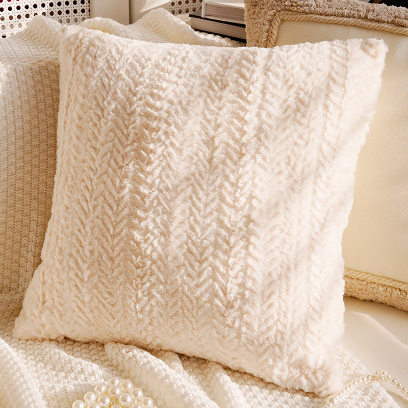 Cream and Cocoa Textured Pillow Covers, Floral, Tassel and Geometric Designs for Cozy Living Rooms and Bedrooms