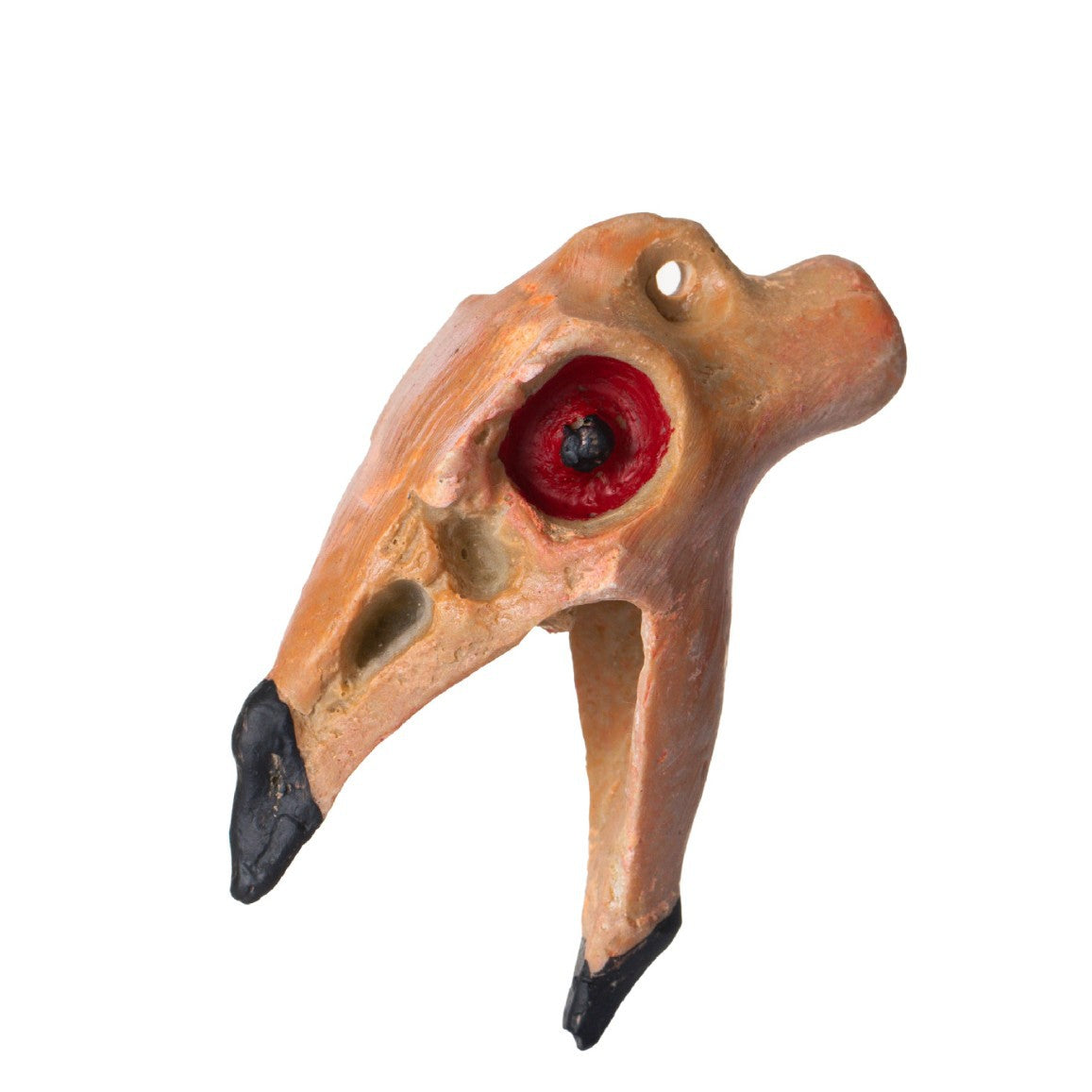 Aztec Death Whistle (Multiple Styles) – Handmade Clay Skull Ghost Whistle with Loud Penetrating Sound