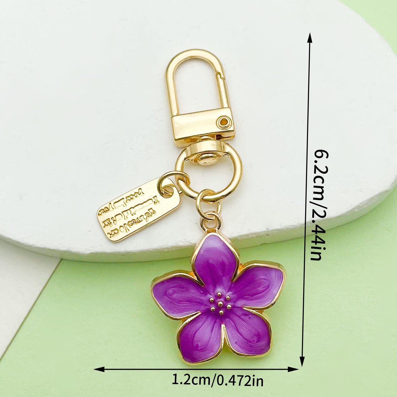 Handmade Enamel Flower Charmt