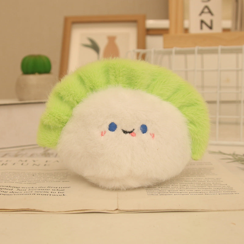 Mini Food Plush Bag Charm, 10 cm Cute Dessert and Snack Keychain for Backpacks, Handbags and Playful Gifts