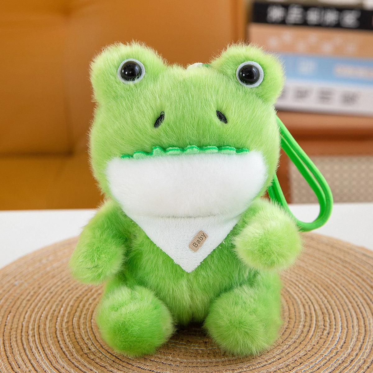 Mini Animal Plush Friends, 16 cm Pocket-Sized Stuffed Toys with Raccoon, Sloth, Cat, Penguin, Dinosaur and Frog Styles for Cozy Desks