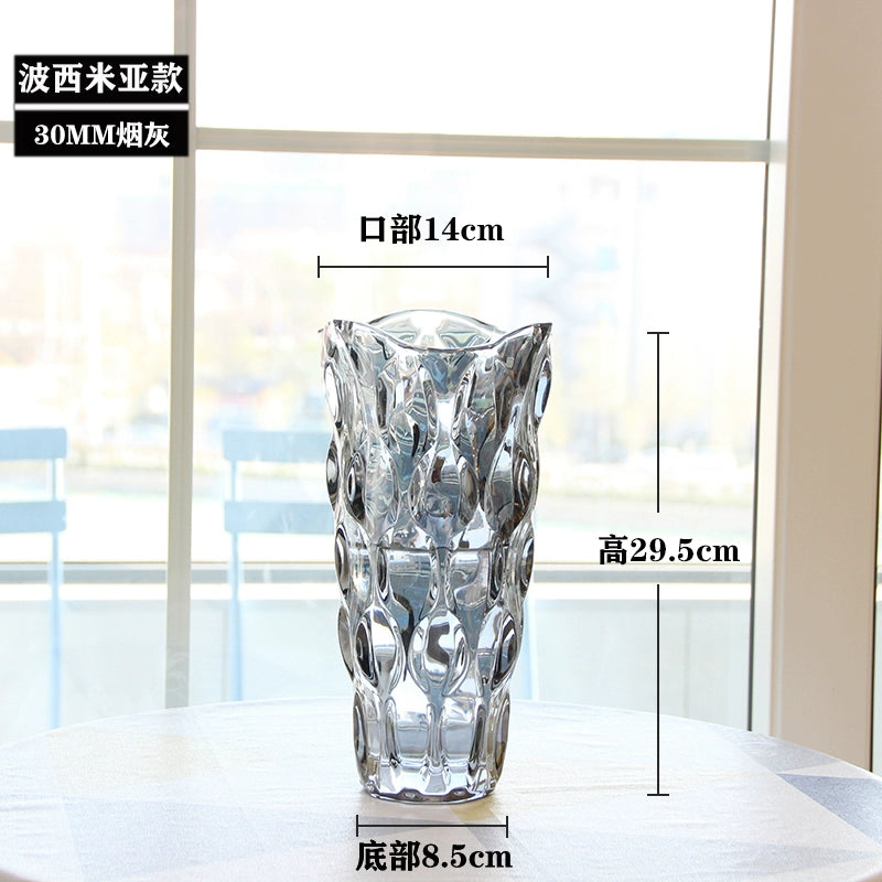 Handmade flower vase with beautiful waist