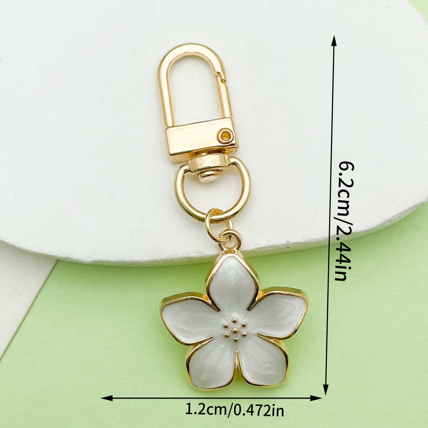 Handmade Enamel Flower Charmt