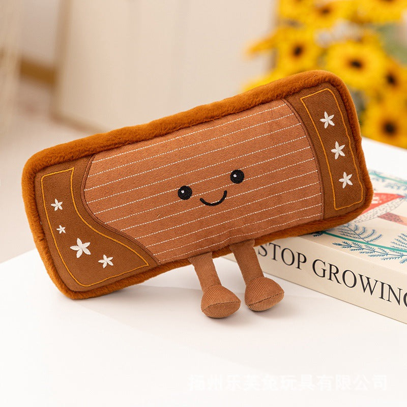 Mini Musical Instrument Plush Toys and Bag Charms, Soft Guitar, Piano, Guzheng and More for Music Lovers, 10–30 cm