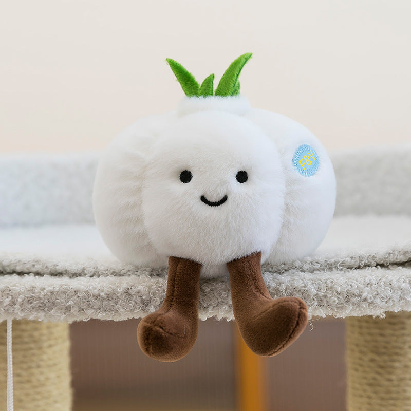 Cute Fruit and Vegetable Plush Toys, 18 Mini Stuffed Food Friends from Strawberry and Pineapple to Corn and Pumpkin for Playful Gifts
