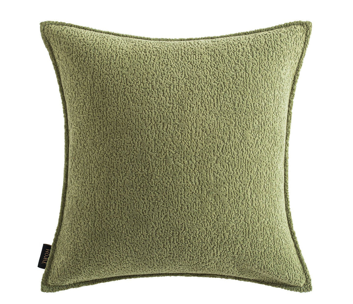 Soft Textured Solid Color Pillow Covers in Nine Sizes, Warm Neutral and Colorful Cushion Covers for Sofas and Bedrooms