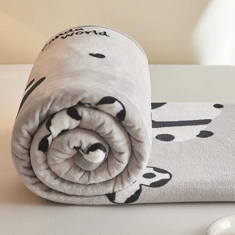 Handmade thickened milk velvet air conditioning blanket