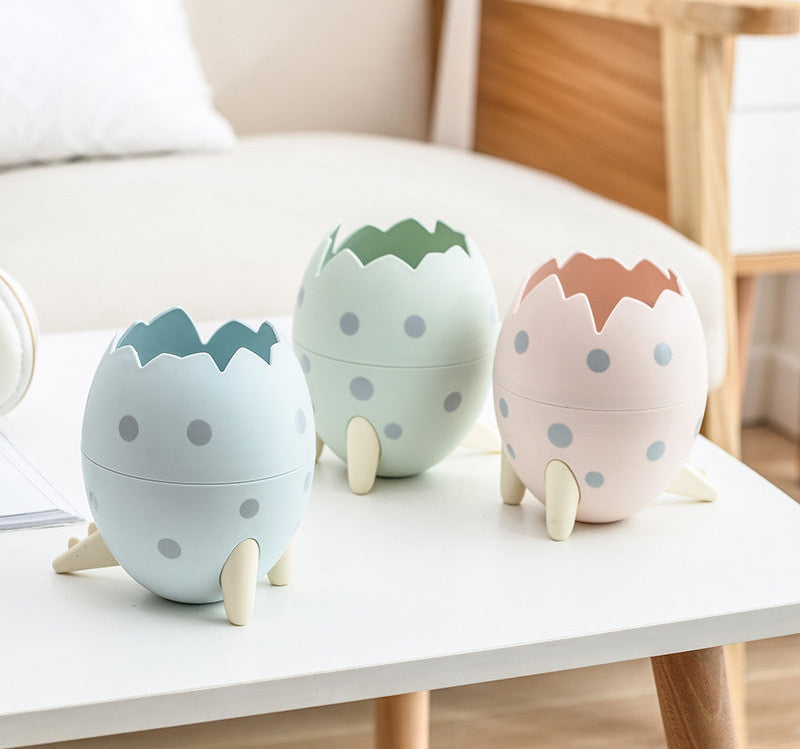 Playful Desk Pen Holder and Mini Organizer, Dino Egg, Drawer, Ice Cream and Cloud Styles for Pens, Brushes and Stationery