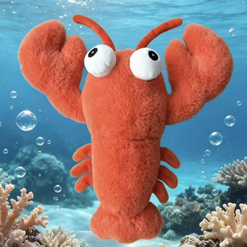Lobster and Crab Plush Toys, 29 cm Ocean Animal Stuffed Friends for Cozy Rooms and Playful Gifts