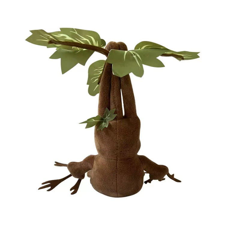 Mandrake Root Plush Toy (Harry Potter Inspired) – Soft Stuffed Figure with Plush Pot