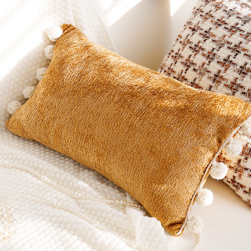 Vintage Cream and Brown Pillow Covers, Rose, Tufted and Geometric Designs for Sofas and Cozy Bedrooms