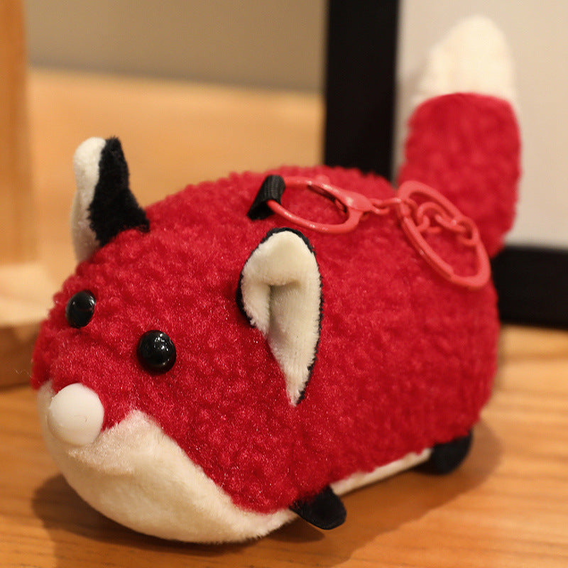 Mini Round Animal Plush Toys and Bag Charms, 10–15 cm Otter, Frog, Penguin, Pufferfish and More for Playful Gifts