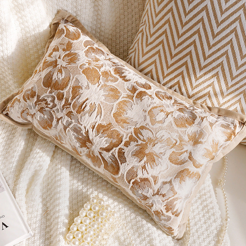Cream and Cocoa Textured Pillow Covers, Floral, Tassel and Geometric Designs for Cozy Living Rooms and Bedrooms