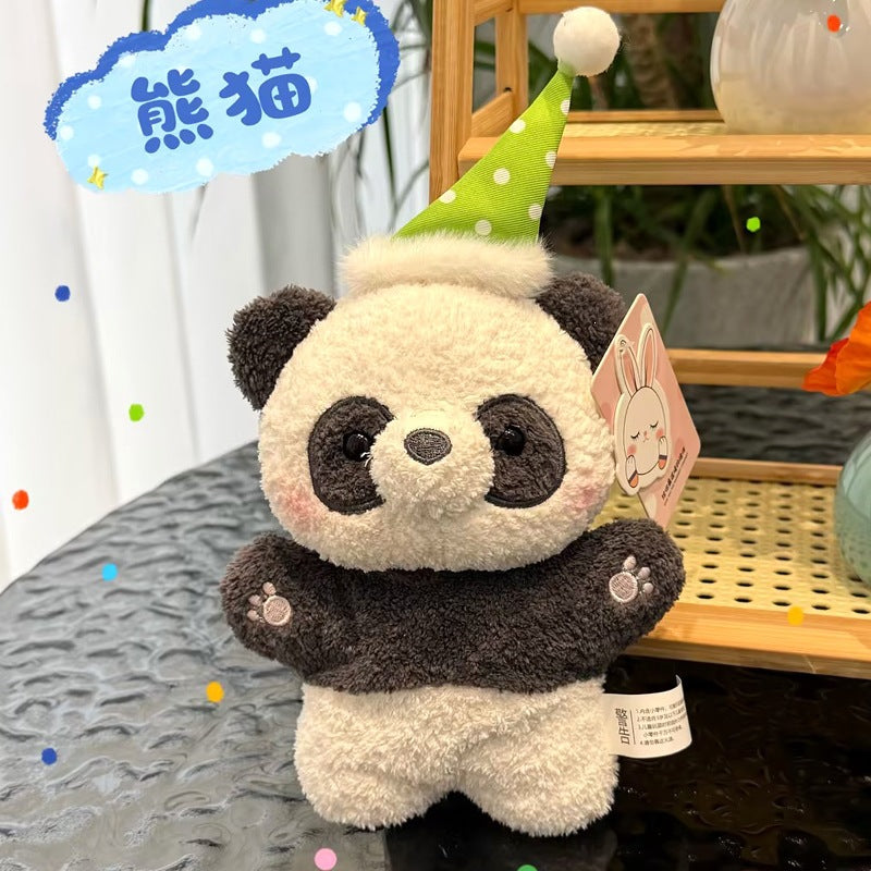 Mini Goodnight Animal Plush Toy, 16 cm Soft Beanbag Desk Companion for Cozy Bedrooms, Reading Nooks and Thoughtful Gifts