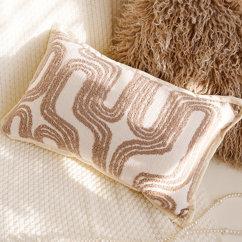 Warm Neutral Textured Pillow Covers, Dandelion, Moroccan Floral and Tufted Designs for Cozy Sofas and Bedrooms
