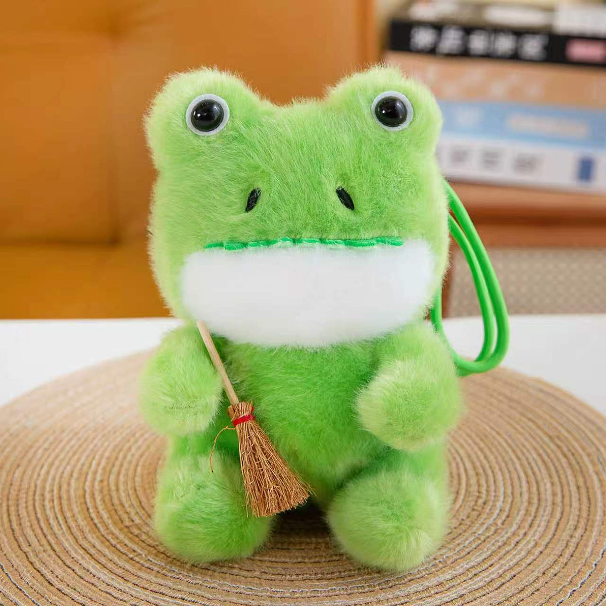Mini Animal Plush Friends, 16 cm Pocket-Sized Stuffed Toys with Raccoon, Sloth, Cat, Penguin, Dinosaur and Frog Styles for Cozy Desks