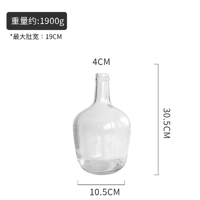 Wabi - Sabi Glass Vase, Multi - Use