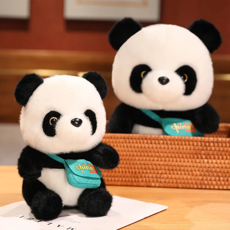 Chinese Giant Panda Doll Plush Toy Souvenir Doll Red Panda Rag Doll Children Love Toy Doll Birthday Gift