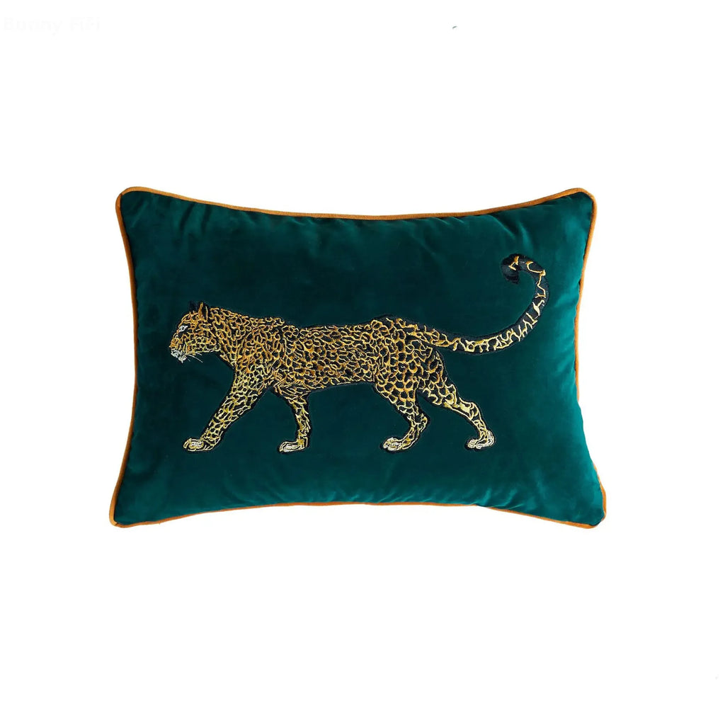 Retro Tassel Animal Collection Velvet Cushion Cover Decorative Pillow Art Home House High Level Sofa Chair Decor