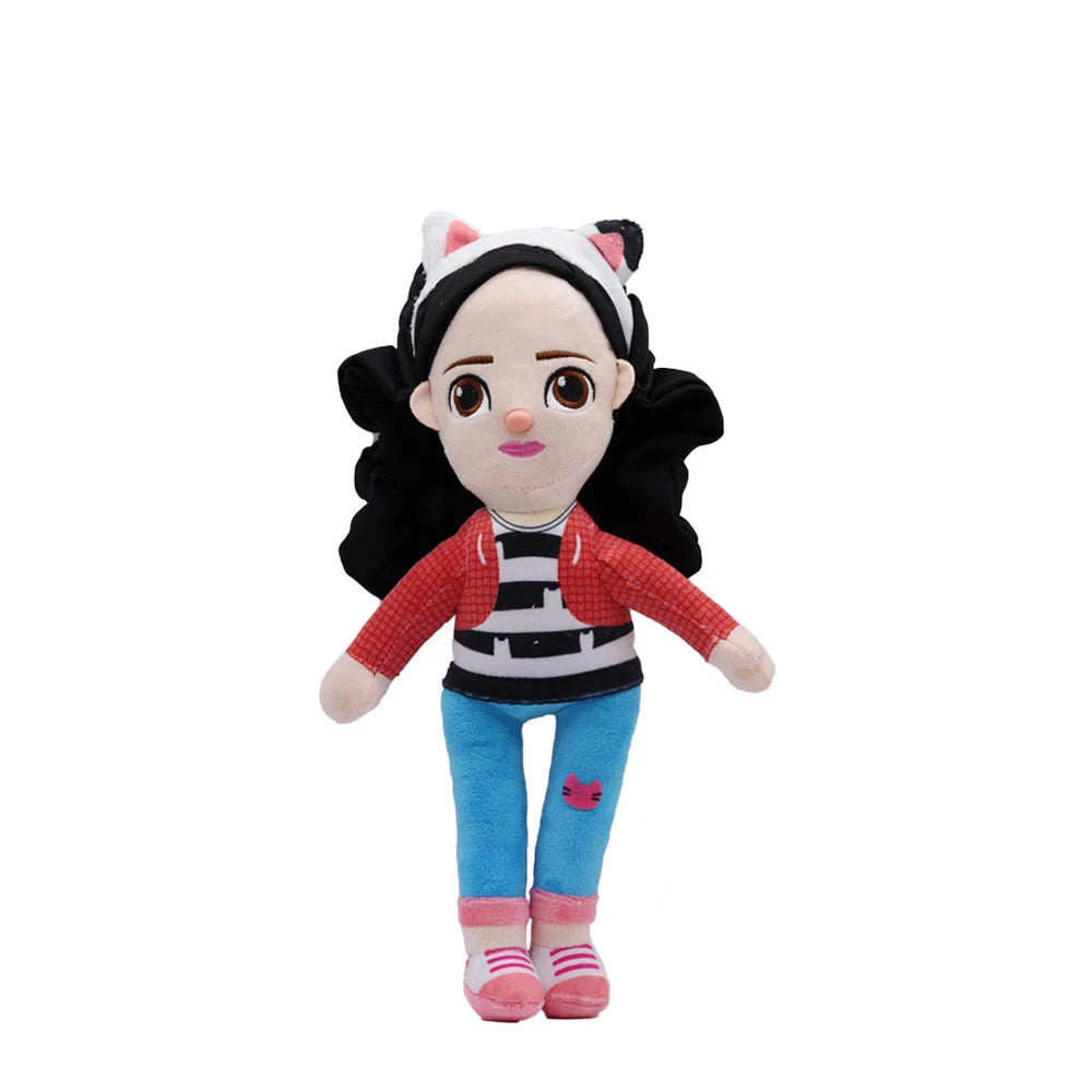 Animals Plush Gabby Dollhouse Lovely Plush Gaby Toy Plush House Cat Doll Cartoon Stuffed Animals Mermaid Cat Plushie Dolls Kids