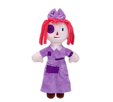 The Amazing Digital Circus Plush Pomni and Jax Plushie Doll Toys Cute Stuffed Animal Birthday for Kids Children Christmas