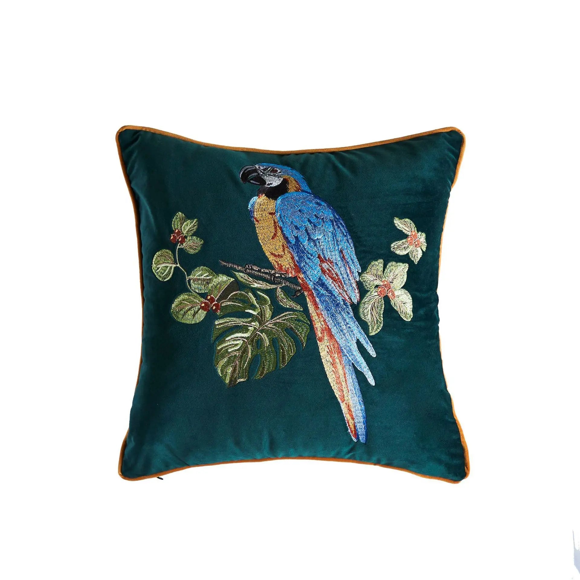 Retro Tassel Animal Collection Velvet Cushion Cover Decorative Pillow Art Home House High Level Sofa Chair Decor