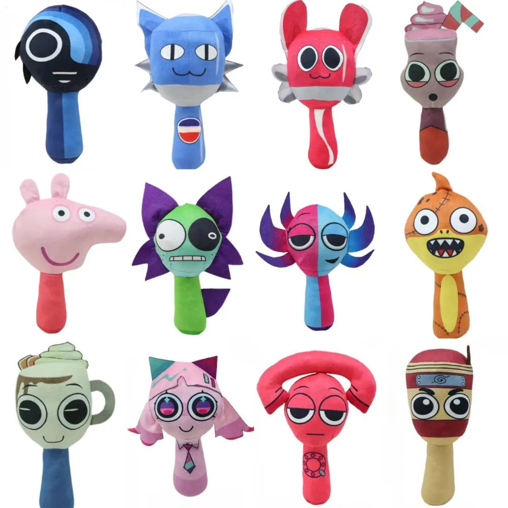Sprunki Plush Toy Sprunki Phase 2 Phase 3 Plushies Surprise Sprunky Doll Pinky Simon Sprunki Wenda Plush Stuffed Animal Soft Toy
