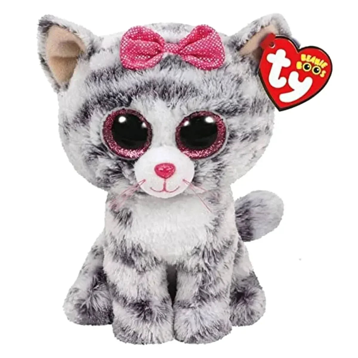 15cm Ty Big Eye Beanie Animals Plush Slick Fox Ferdinand Locky Axolotl  Dexter Icy Seal Heather Cat Children Toy Holiday Gift