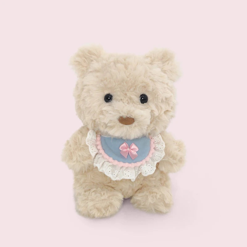 20cm Birthday bear Toys Studio Bear Plush Soothing Toy Stuffed Toys Room Decoration Birthday Gift for Kids