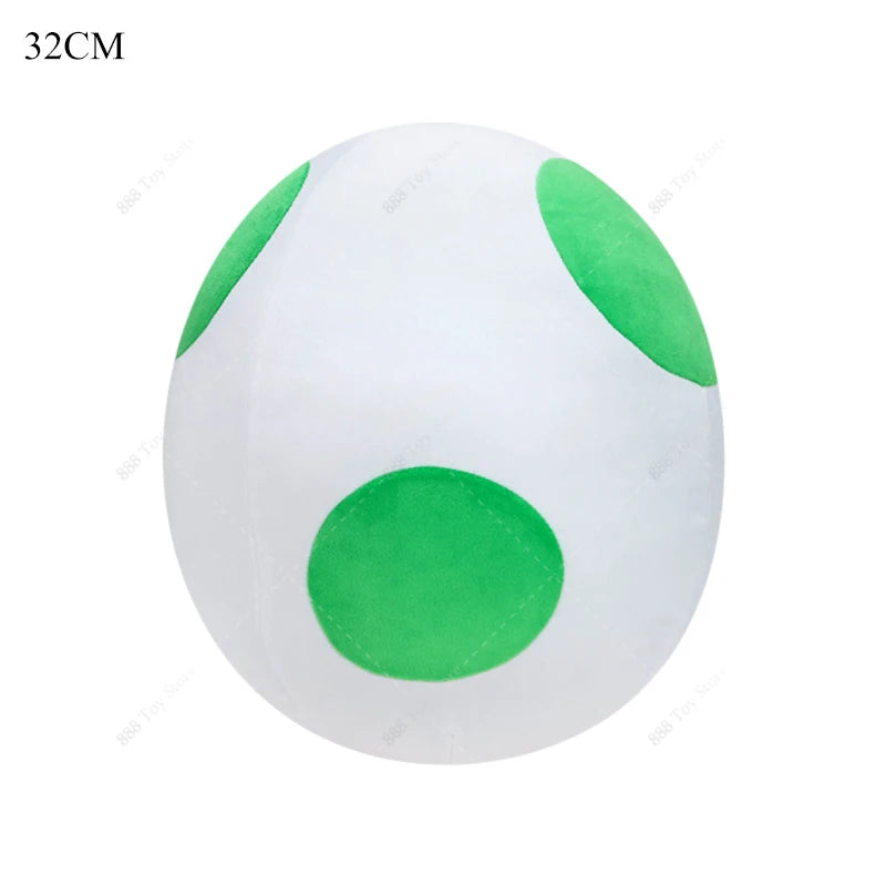 Mario Blue Spiny Shell Pillow Plush Toys Anime Red Shell Yoshi Egg Sleep Sofa Stuffed Oversize Cushion Peluche Kids Dolls Gifts